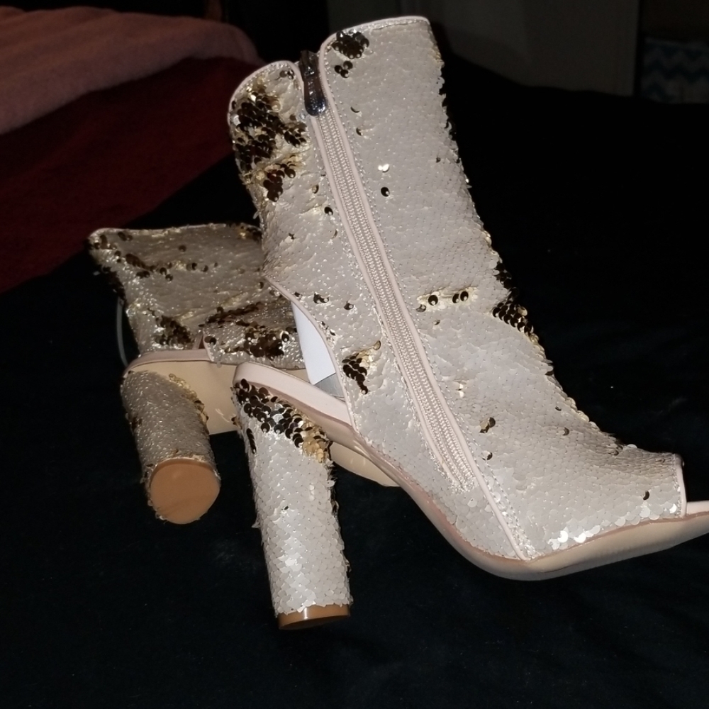 Sequins Heels